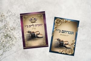 הדמיה להזמנה אברהם ויהודה לייב
